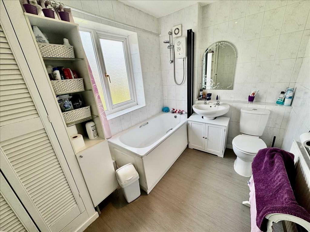 Tiled bathroom