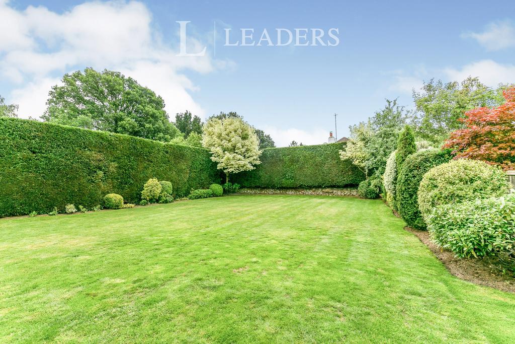Rear garden