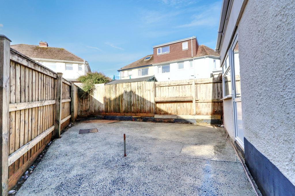 Rear garden