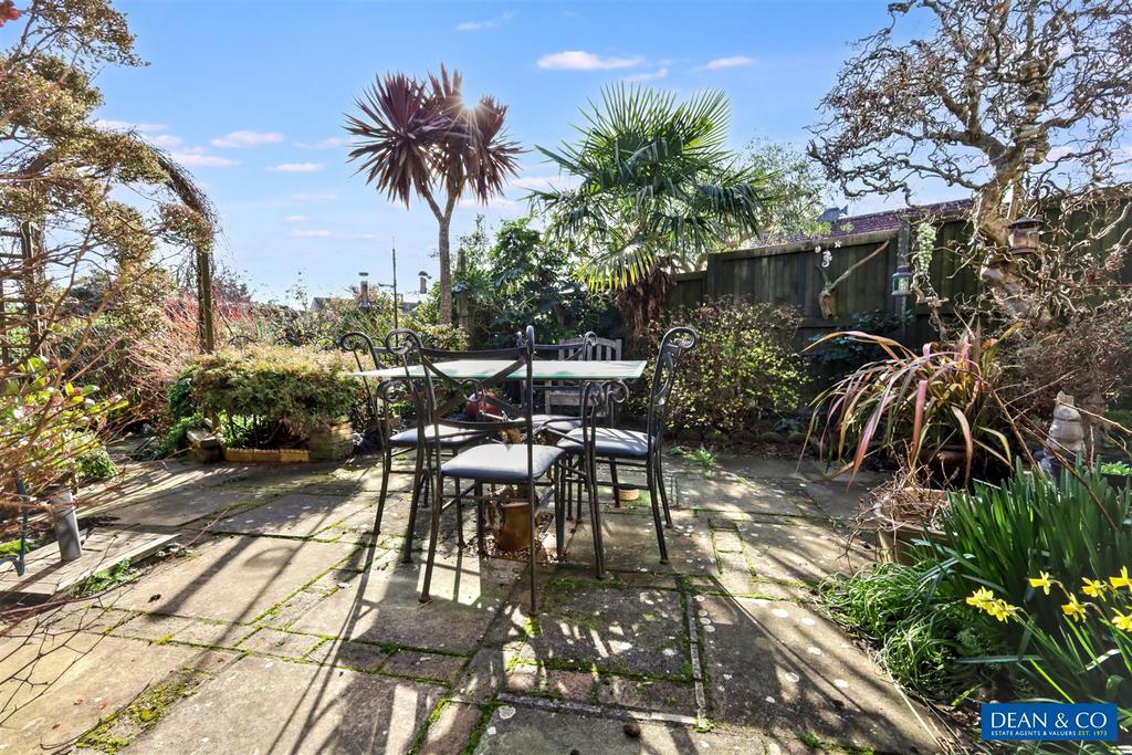Rear garden