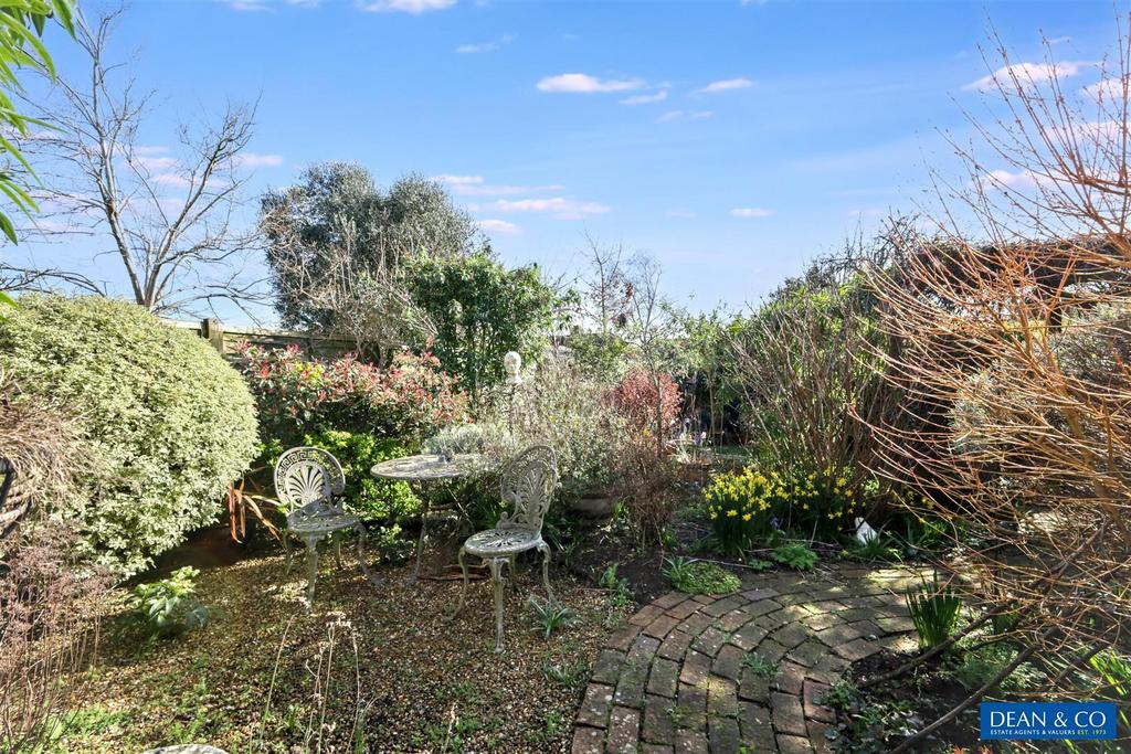 Rear garden