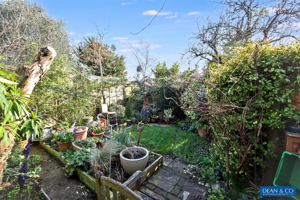 Rear garden