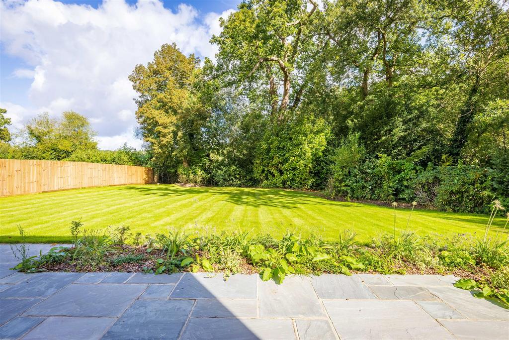 Rear garden