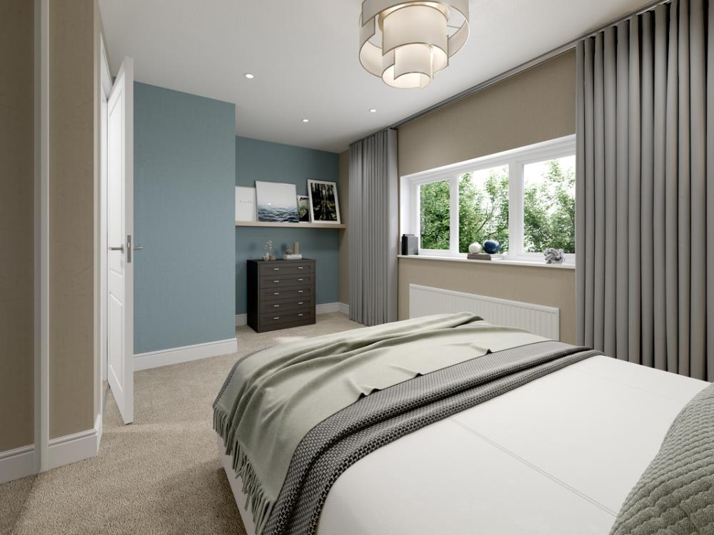 Bedroom of the Tavy, a 2 bedroom house