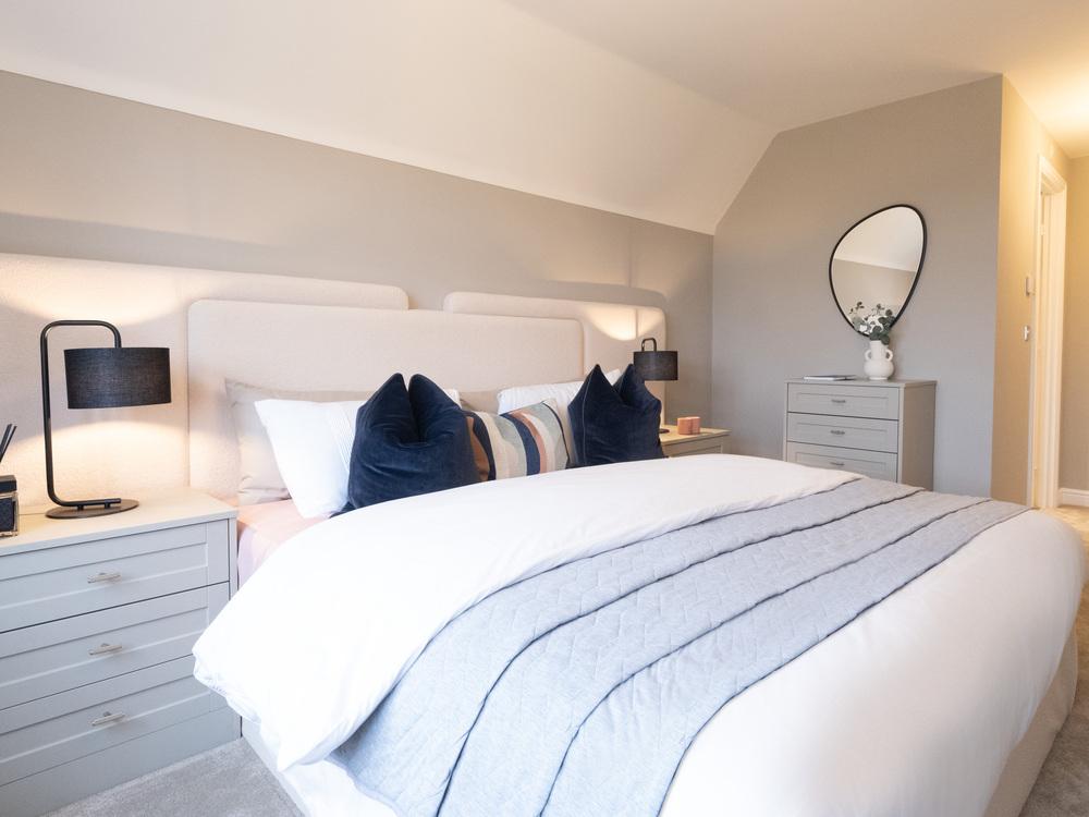 Main bedroom of the Marlow, a 4 bedroom house