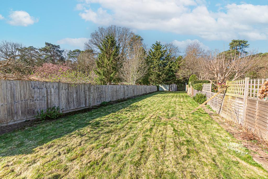 Rear garden