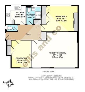 2 bedroom apartment for sale, Mayflower Lodge, Regents Park Road, Finchley, London, N3