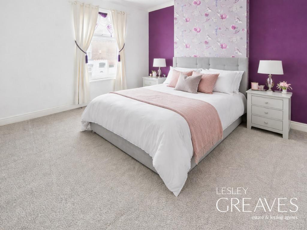 Virtually Staged Bedroom One