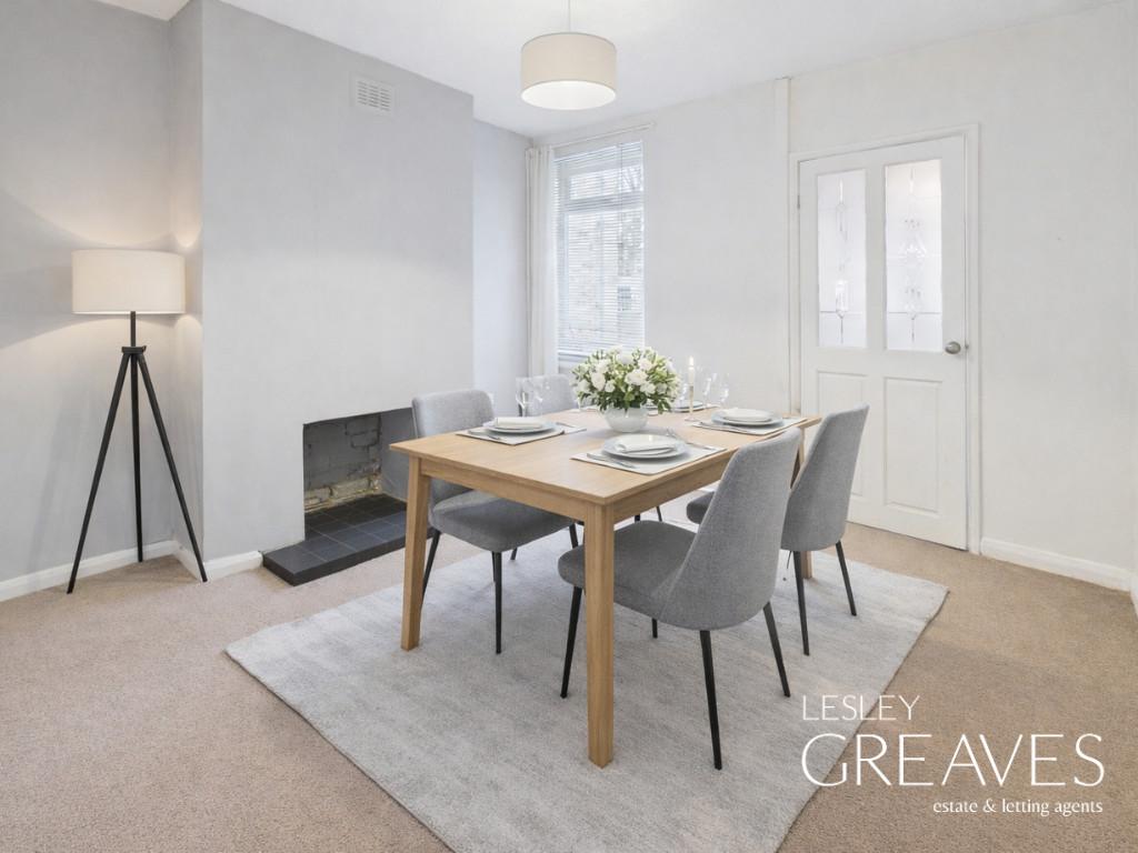 Virtually Staged Dining Room