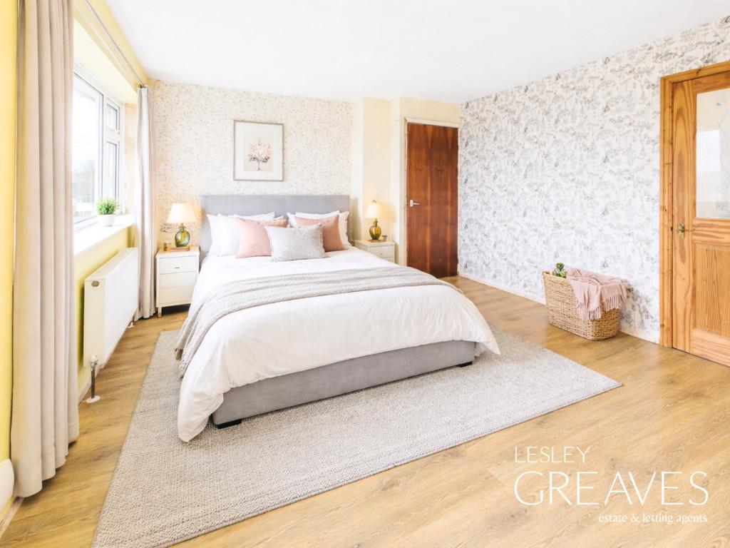 Virtually Staged Bedroom Two