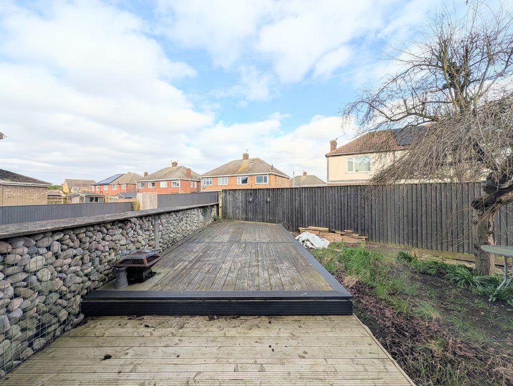 Rear garden