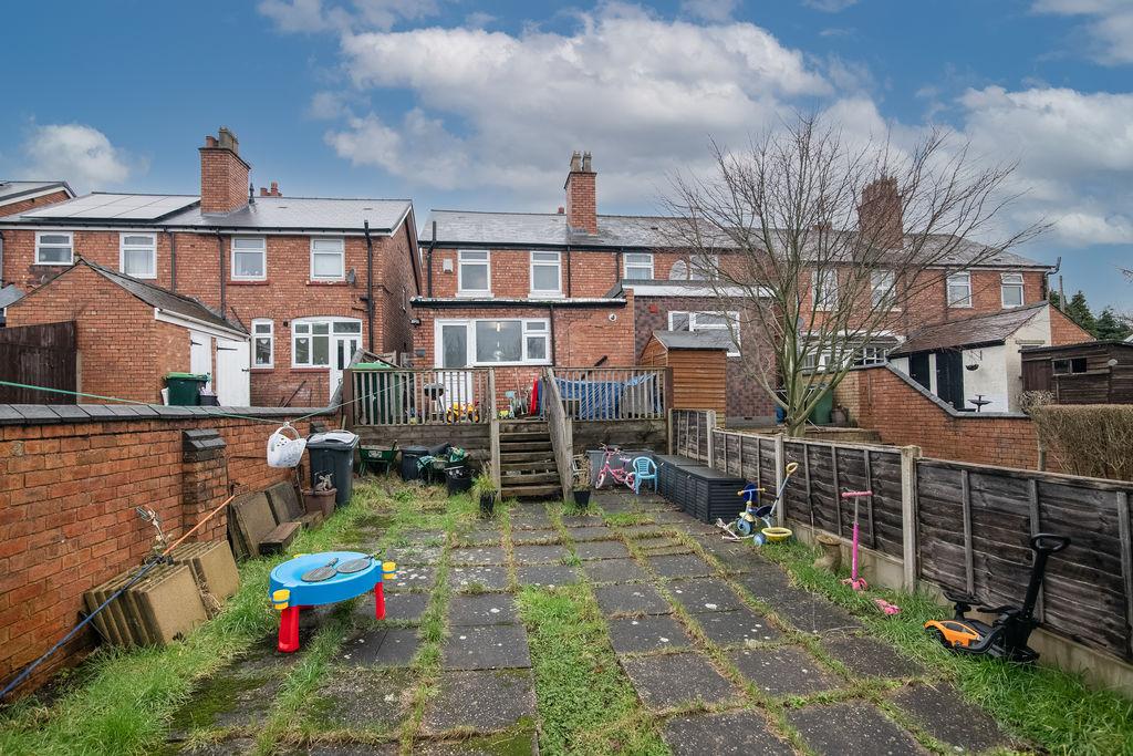Rear garden