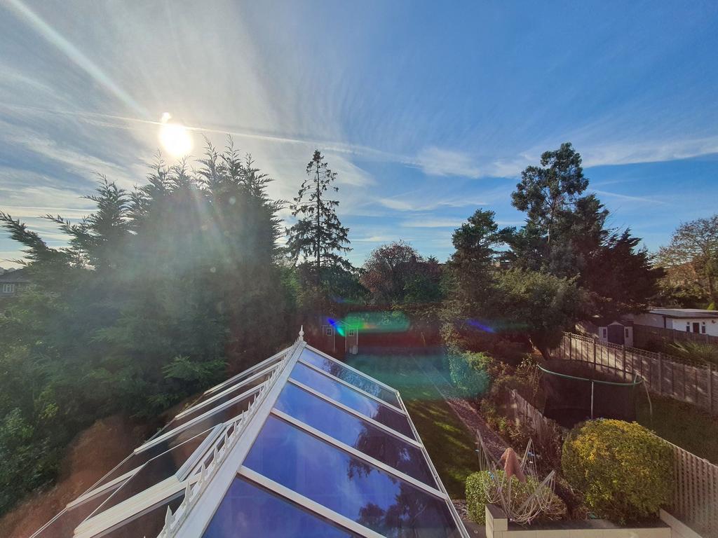 Upstairs garden view