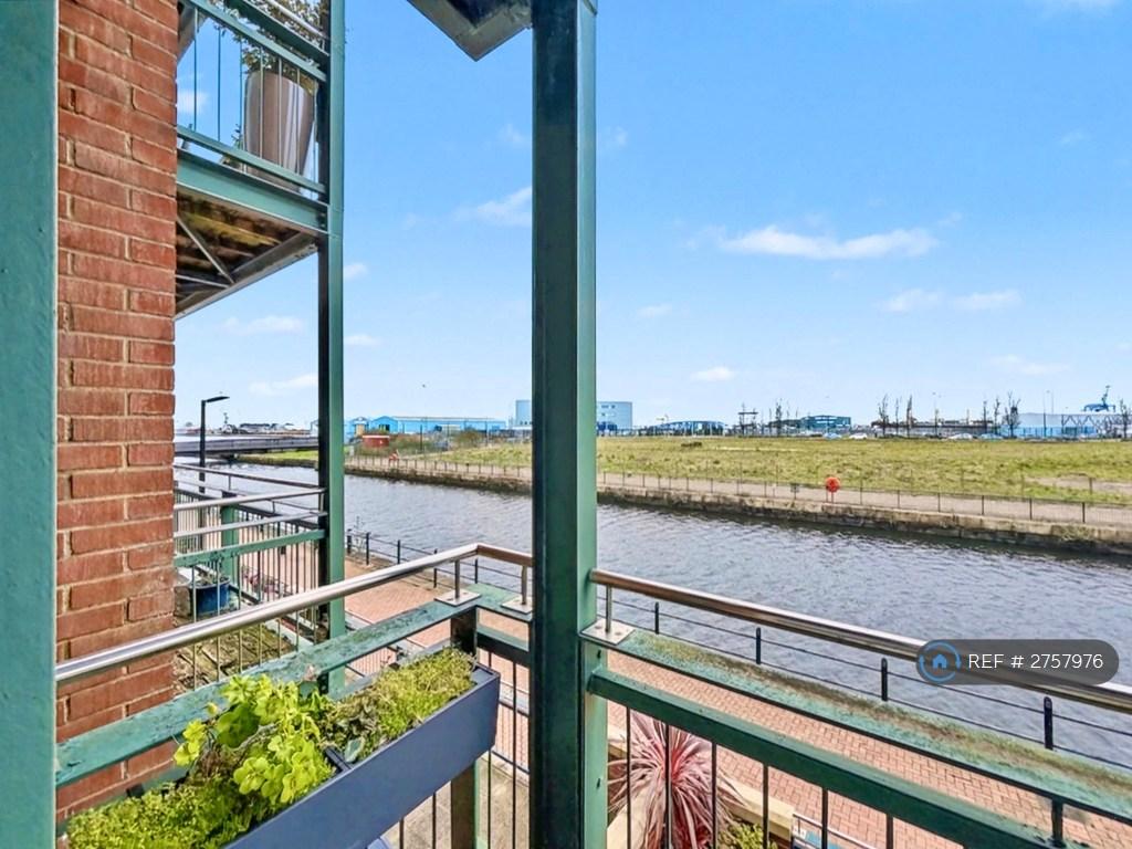 View Of Roath Lock From Balcony