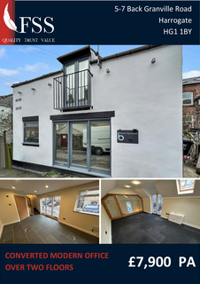 Office to rent, 5-7 Back Granville Rd Harrogate HG1 1BY