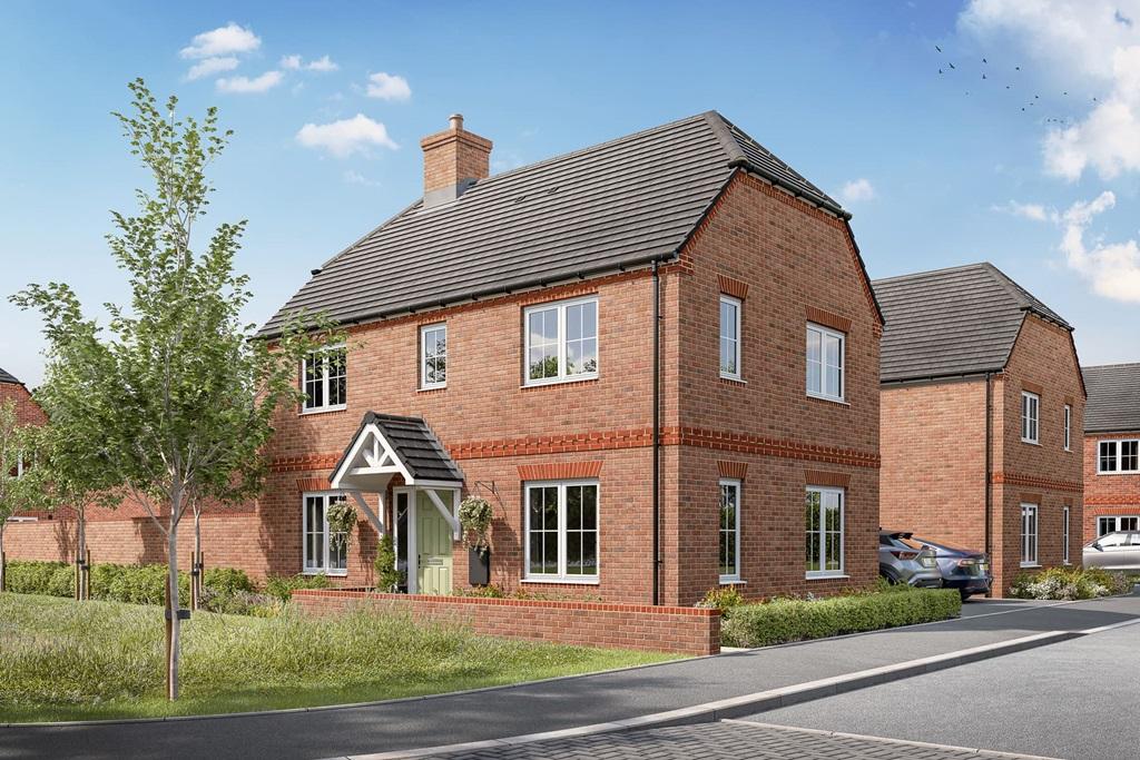 Artist's impression of a typical Aynesdale home