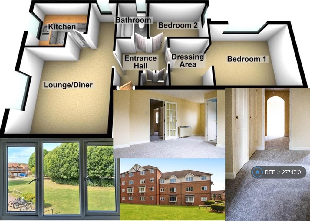 Large 2 Bedroom, Spacious Flat.