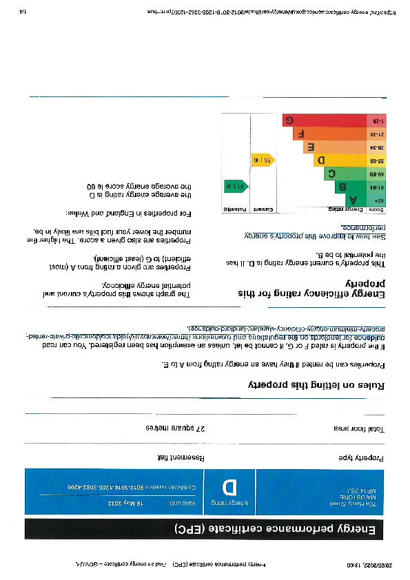 EPC (Contains public sector information licensed under the Open Government Licence v3.0.)
