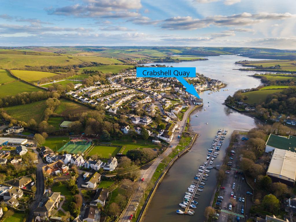 Crabshell Quay aerial