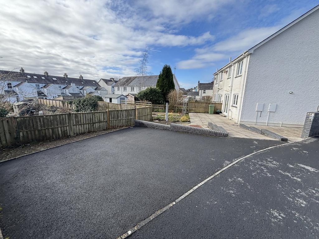 Parking and driveway