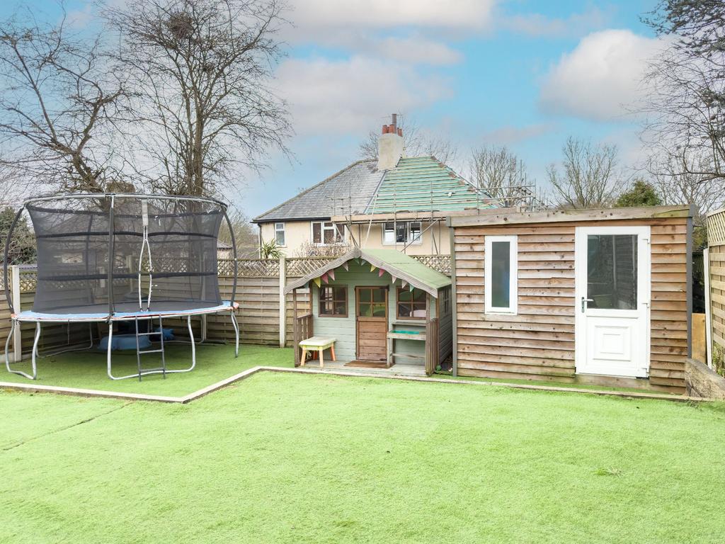 Rear garden