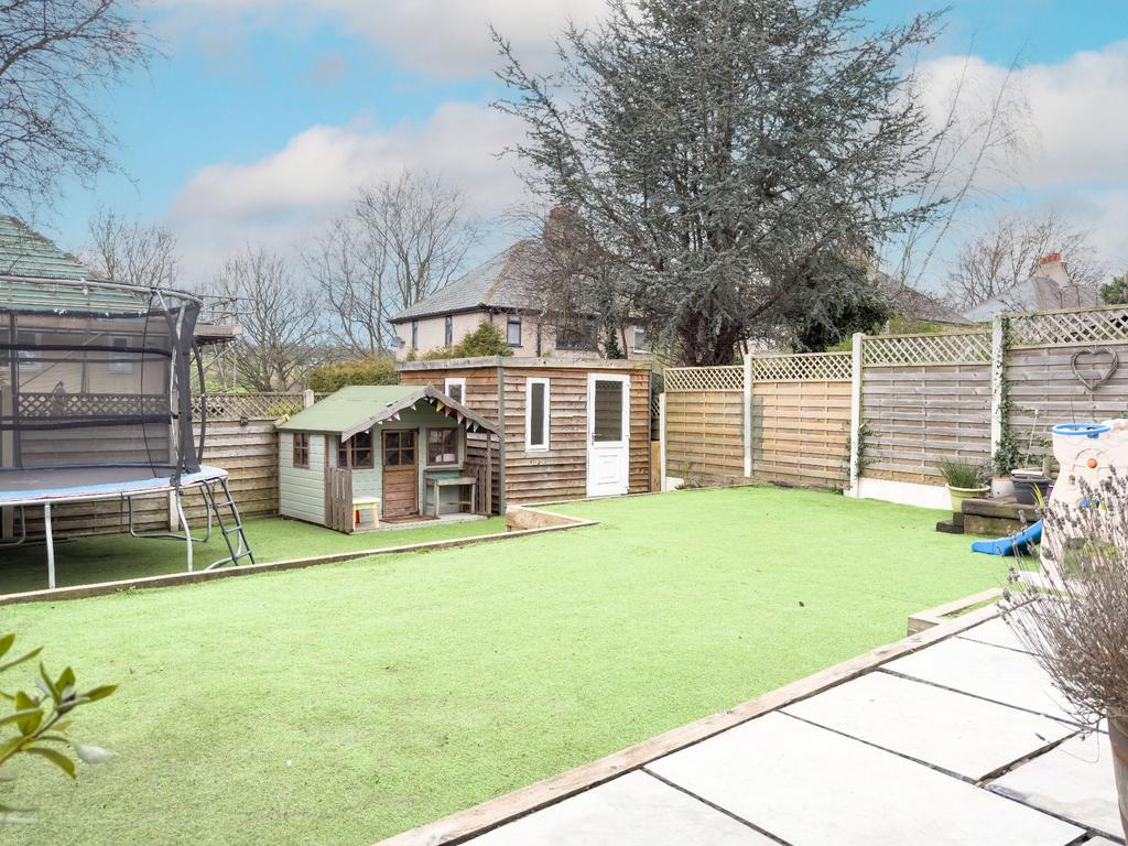 Rear garden