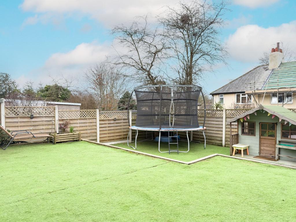 Rear garden