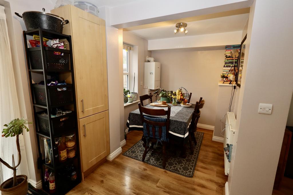 Dining area off the kitchen