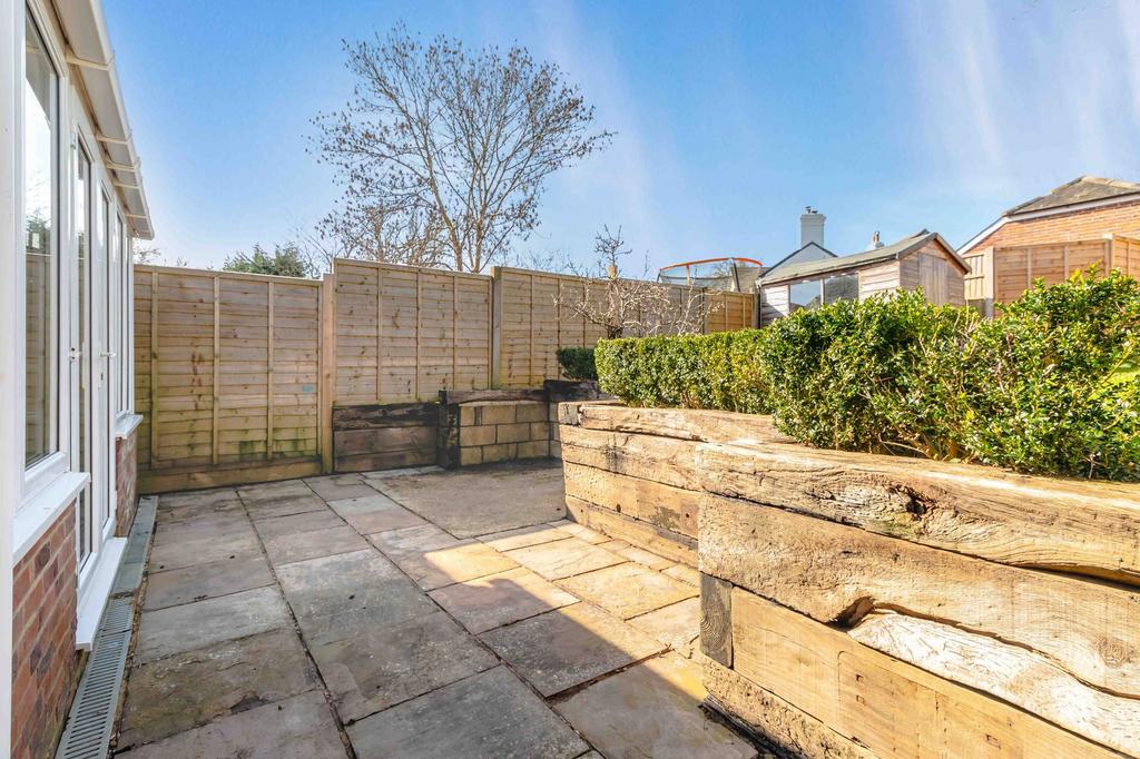 Rear patio