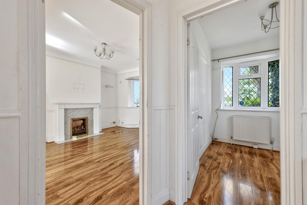 Living room, fireplace