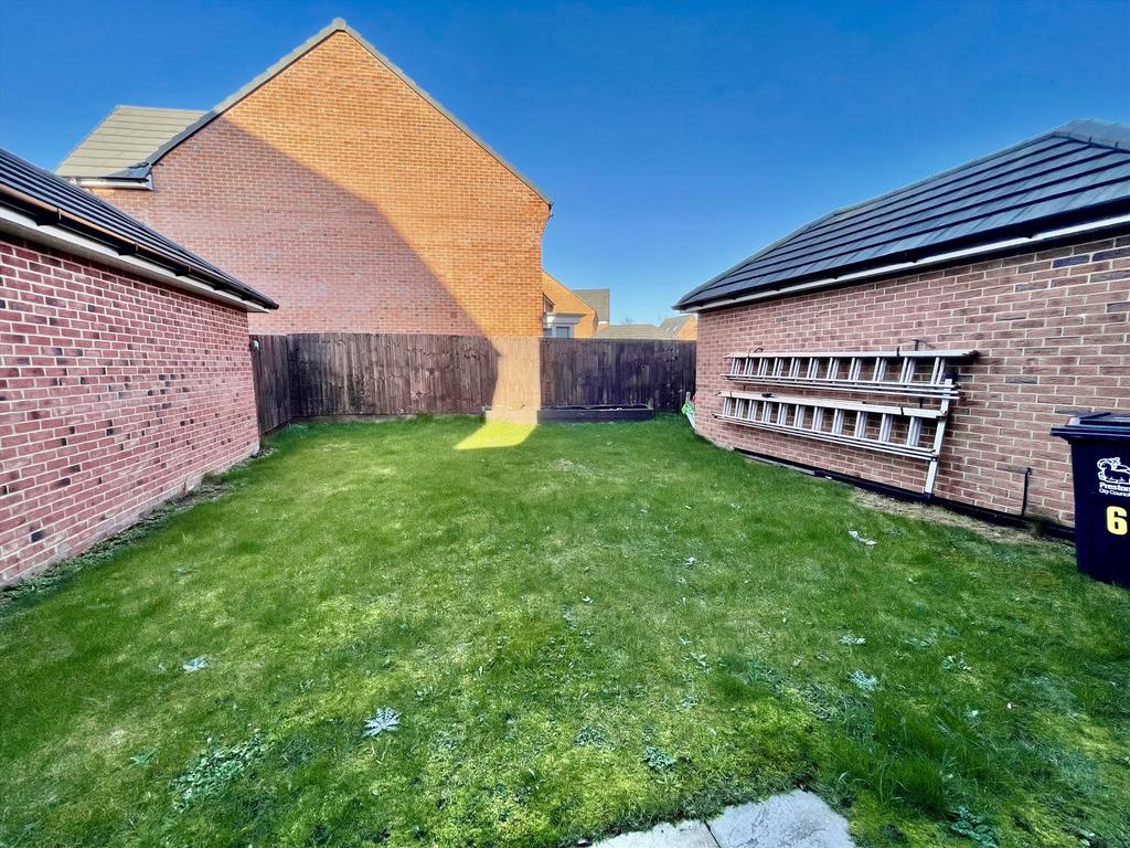 Rear garden