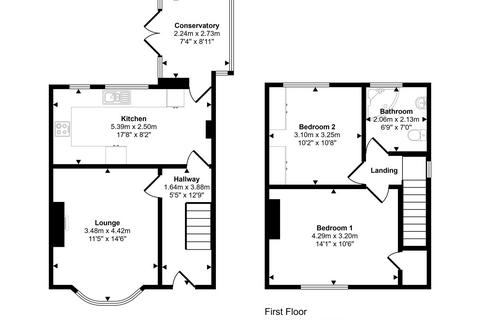 2 bedroom terraced house for sale, Stainsby Street, Thornaby, Stockton-on-Tees, Durham, TS17 6HP