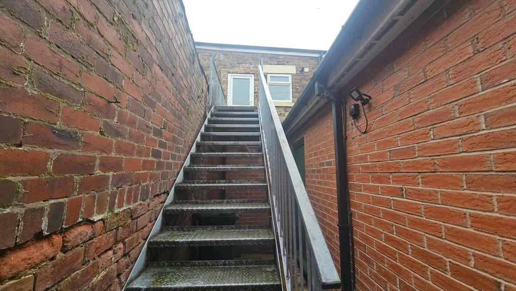 Rear entrance