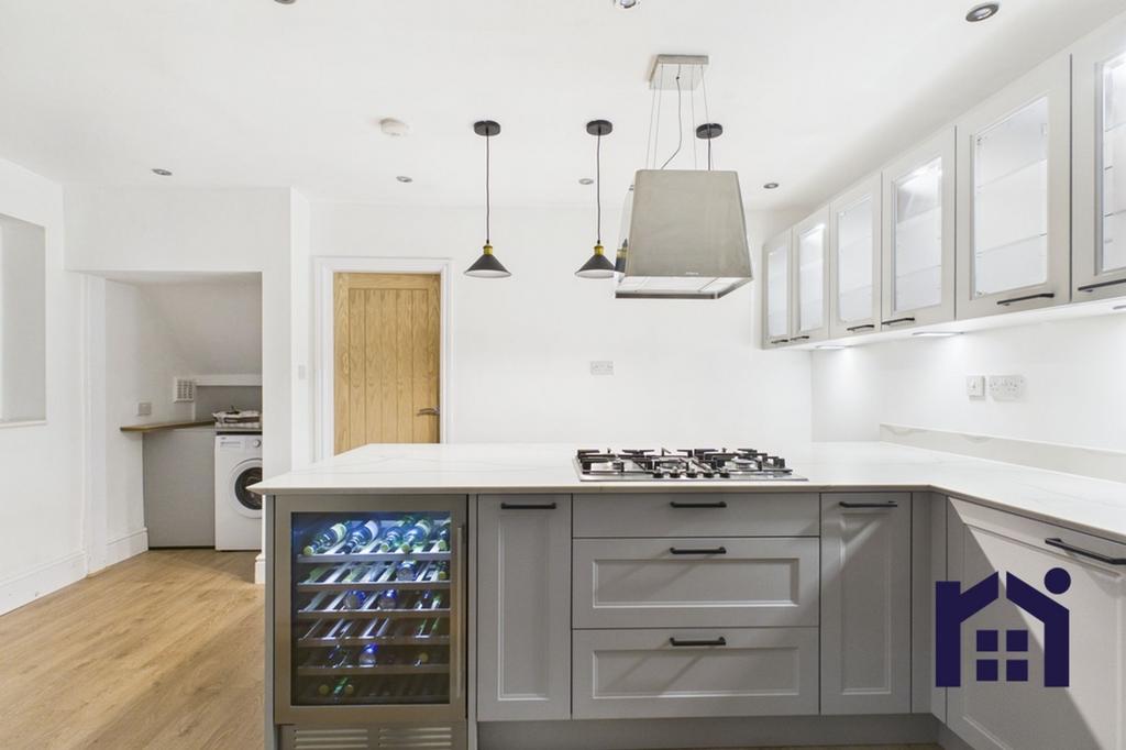 Kitchen at night