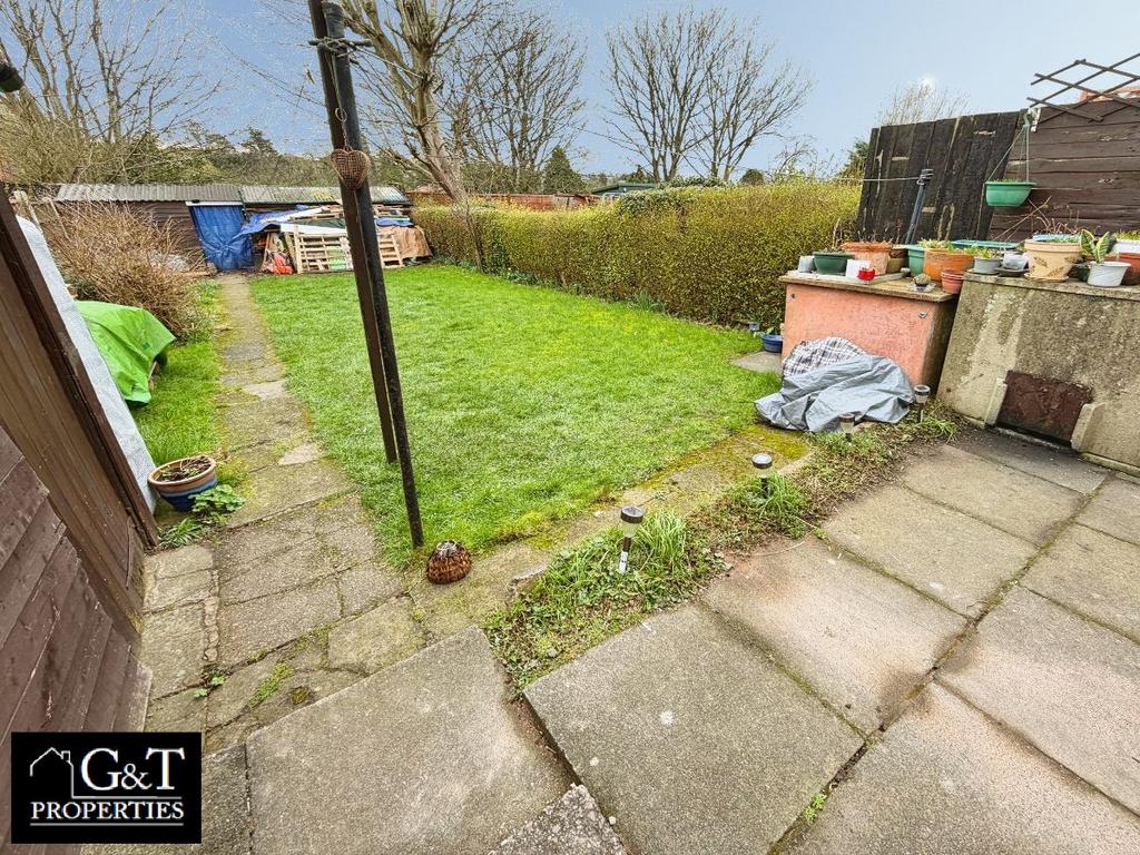 Rear garden