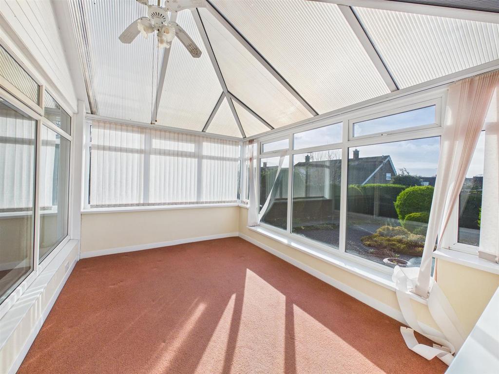 Upvc conservatory: