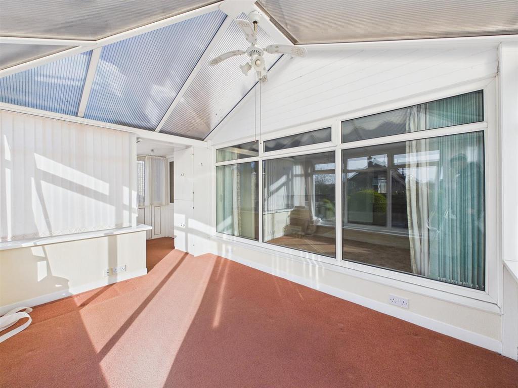 Upvc conservatory: