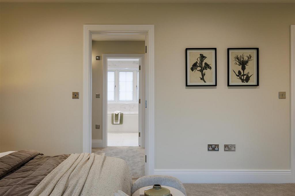 Principal Bedroom through dressing room