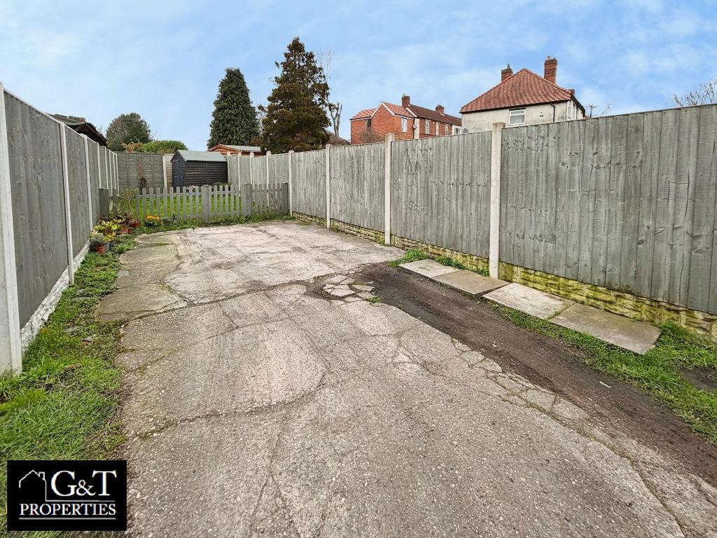Rear garden / parking