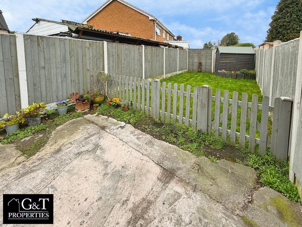 Rear garden