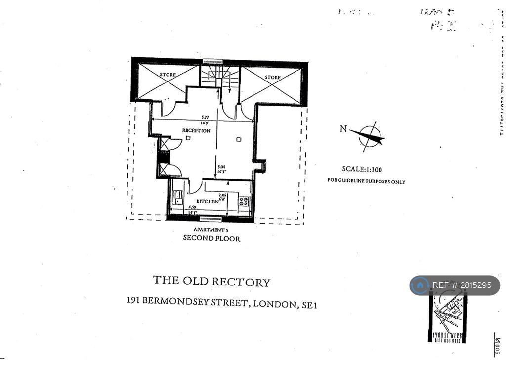 Higher Level Floor Plan