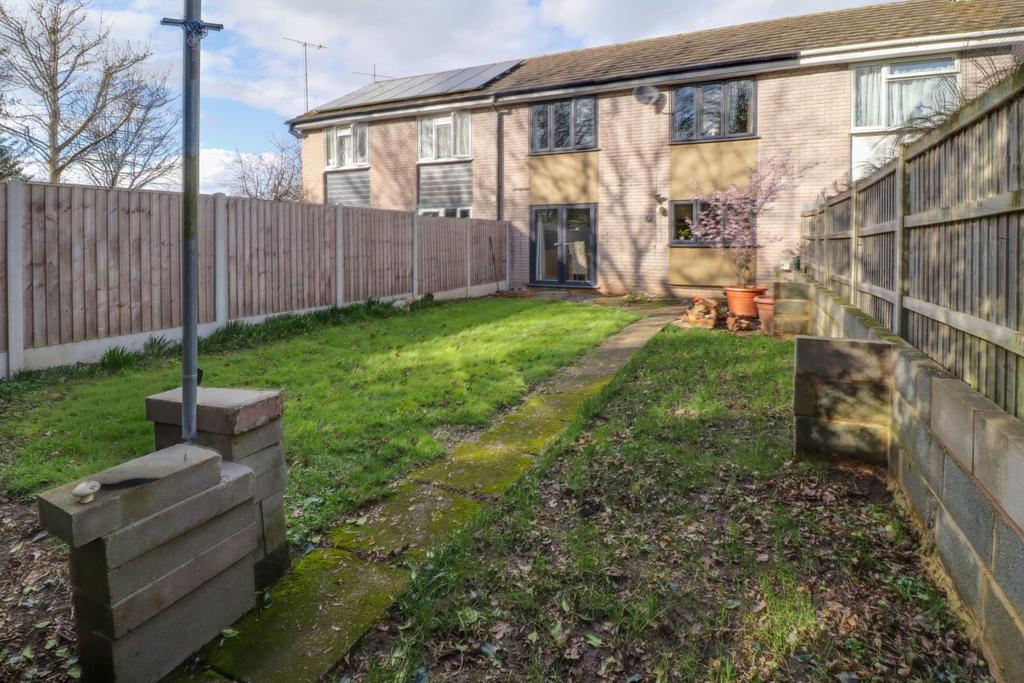 South East facing private garden