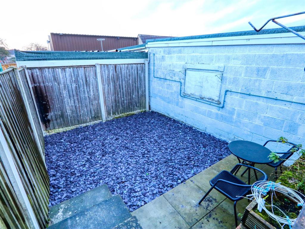 Rear Courtyard seating Area