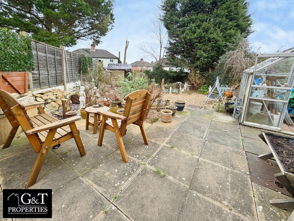 Rear garden