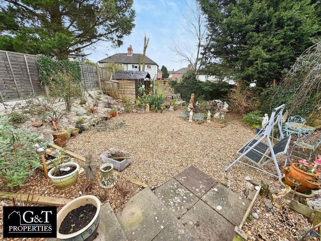 Rear garden