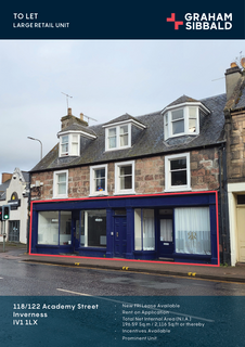 Convenience store to rent, 118-122 Academy St Inverness IV1 1LX