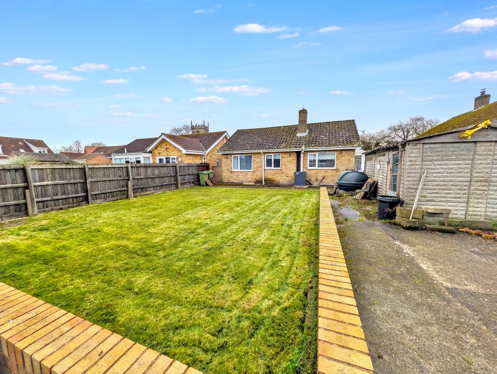 Rear garden