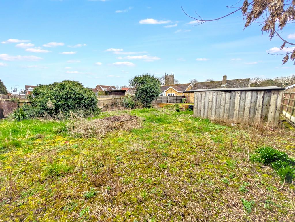 Rear garden