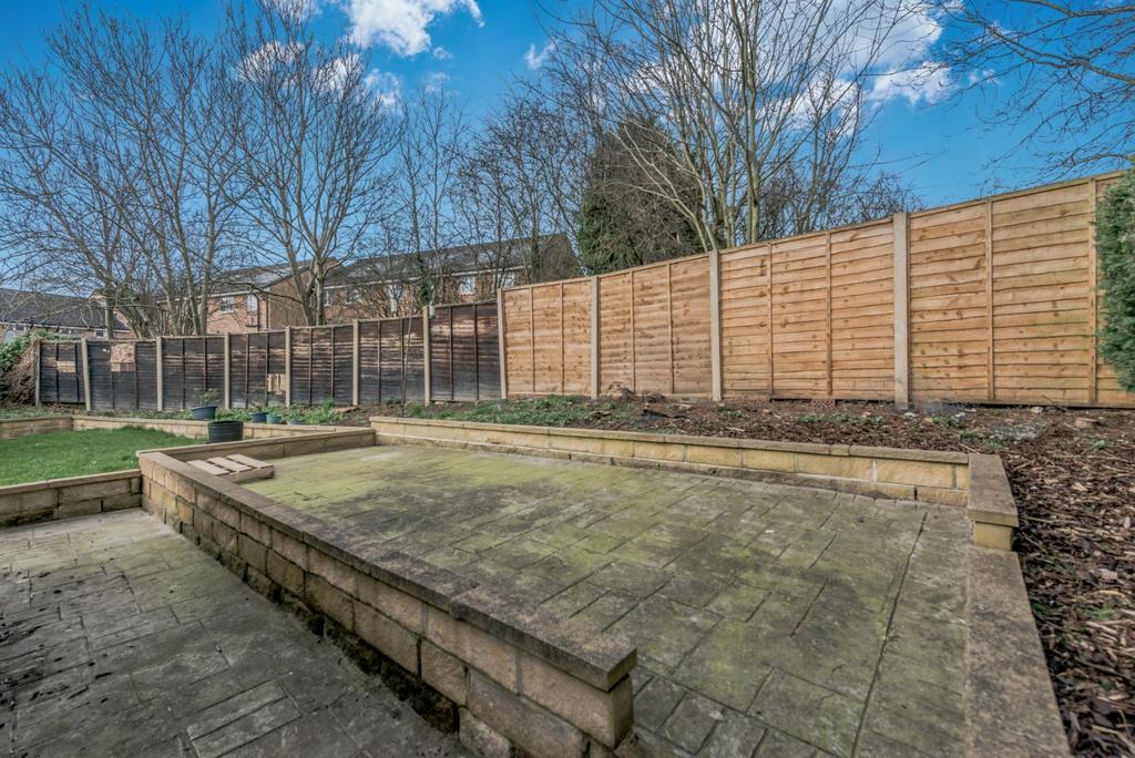 Rear Patio Garden