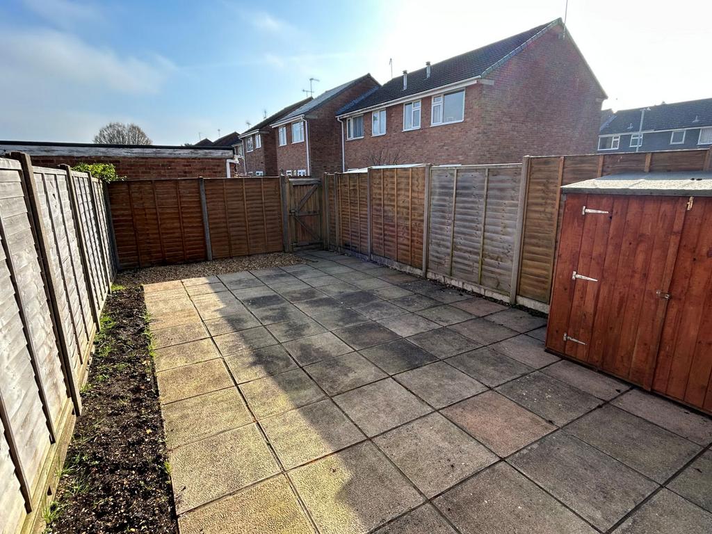 Rear garden